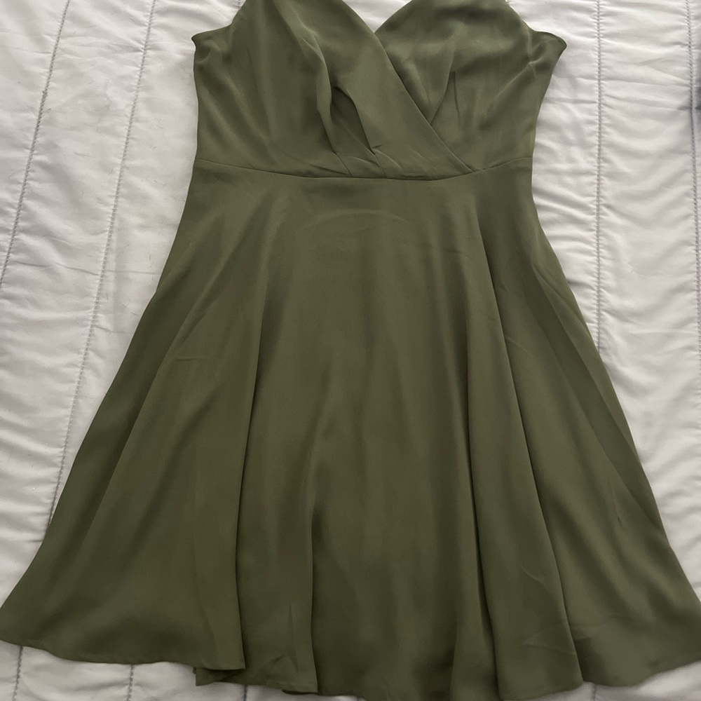 Army Green Express Dress